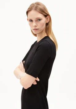 Ripp-Jerseykleid aus Bio-Baumwoll Mix SEHAARAA