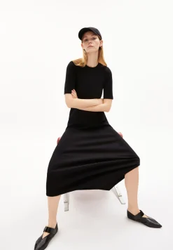 Ripp-Jerseykleid aus Bio-Baumwoll Mix SEHAARAA