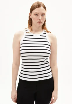 Ripp-Top aus Bio-Baumwoll Mix KANITAA STRIPES