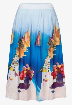 Rock mit Amalfi Print
