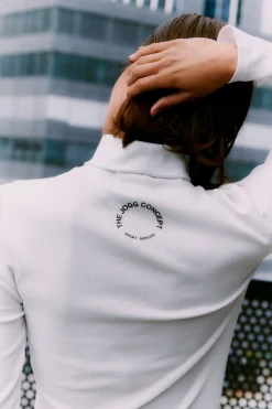 Rollkragen-T-shirt