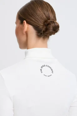 Rollkragen-T-shirt