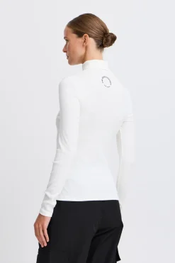 Rollkragen-T-shirt