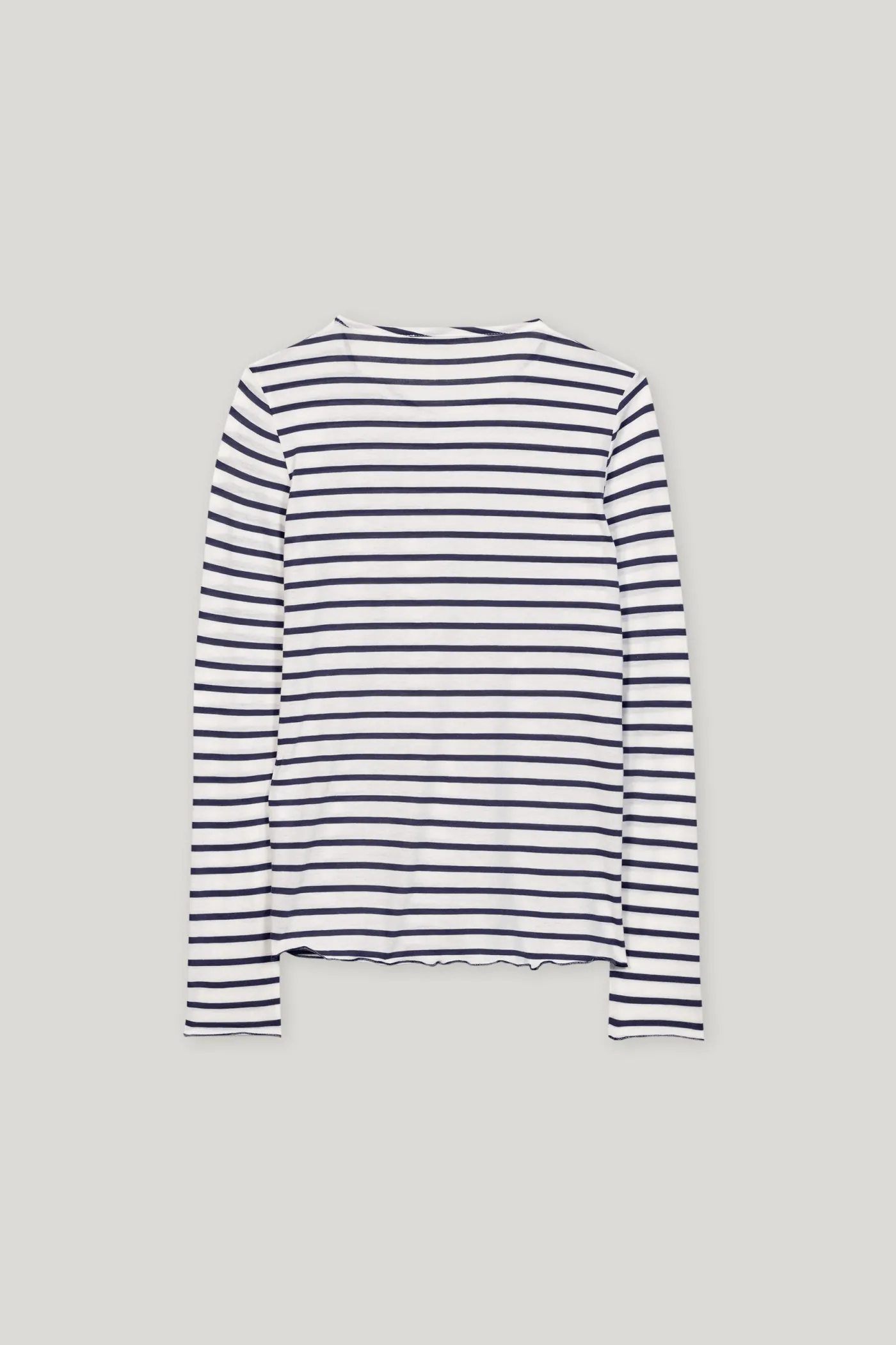 Rundhalsshirt mit Ringeln