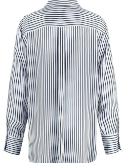 Satinierte Hemdbluse