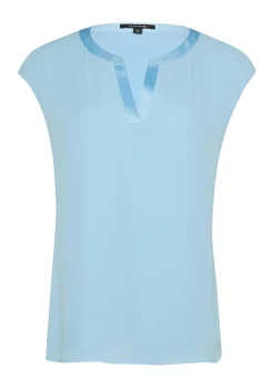 Satinkanten Bluse