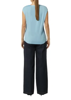 Satinkanten Bluse