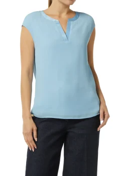 Satinkanten Bluse