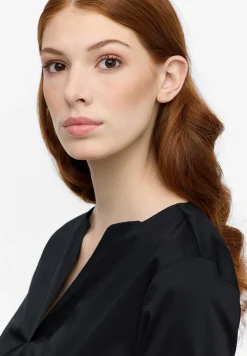 Satin Shirt Bluse Satingewebe