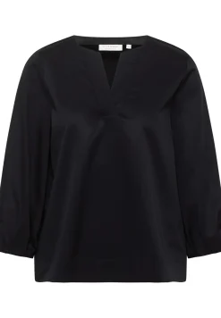 Satin Shirt Bluse Satingewebe