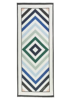 Schal mit Allover-Print