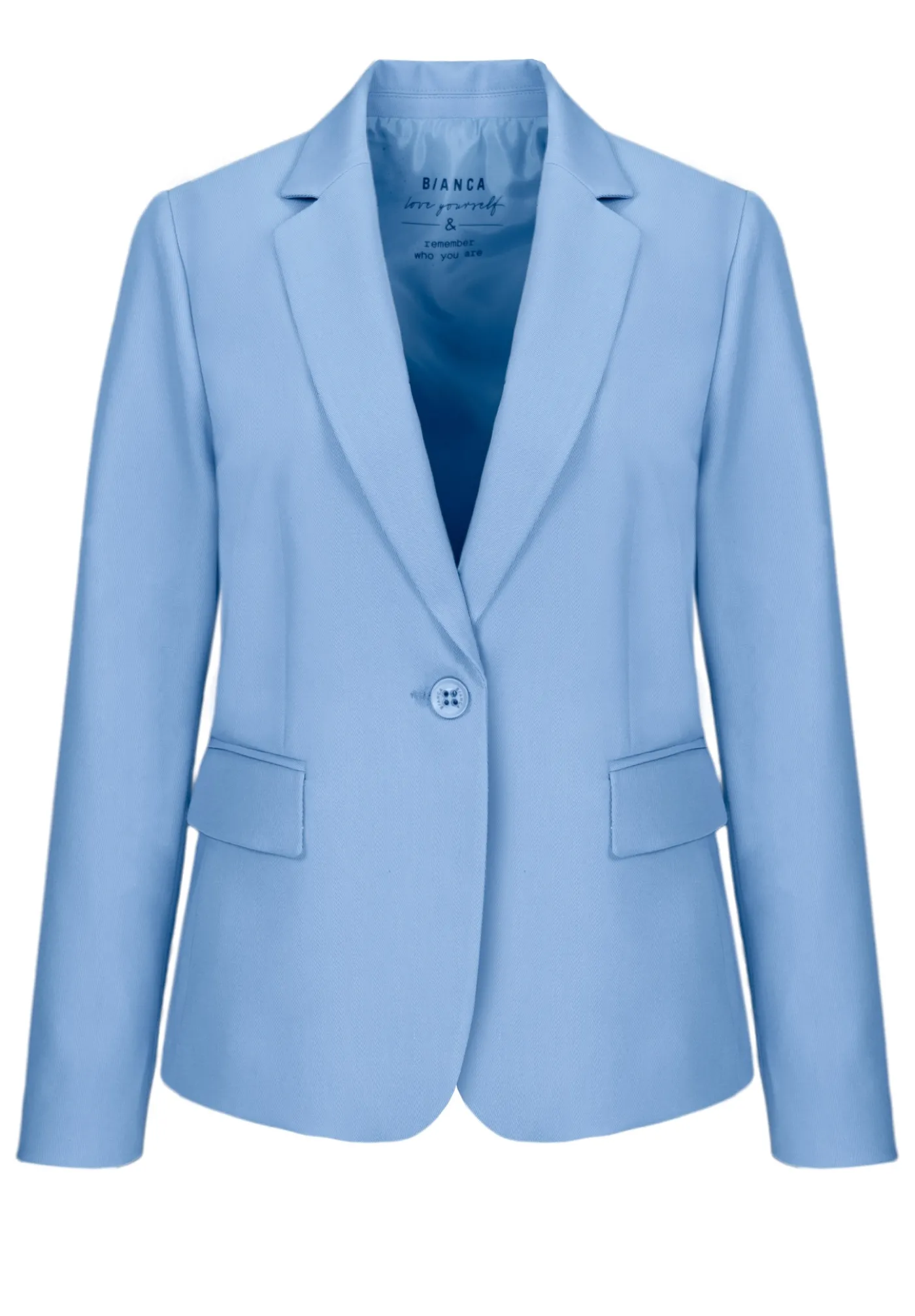 Schicker Jackenblazer mit Pattentaschen in Trendfarbe