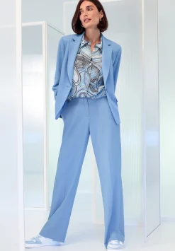 Schicker Jackenblazer mit Pattentaschen in Trendfarbe