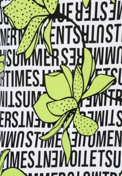 Schlupfbluse mit Allover-Muster