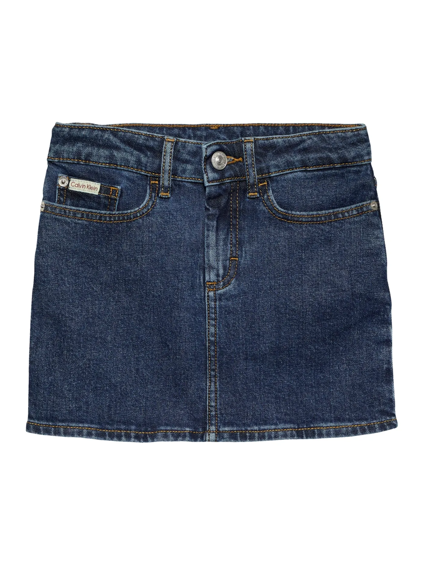 Schmaler Jeans-Minirock
