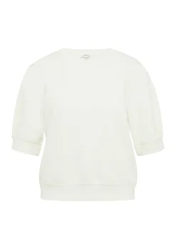 Scuba-Sweatshirt mit kurzen Ärmeln