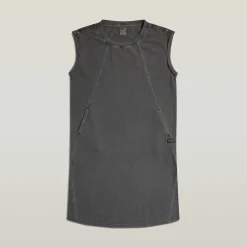 Seam Overdyed Shirtkleid