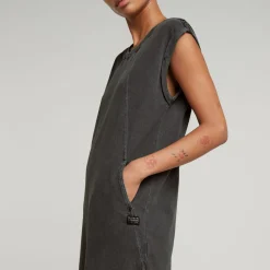 Seam Overdyed Shirtkleid