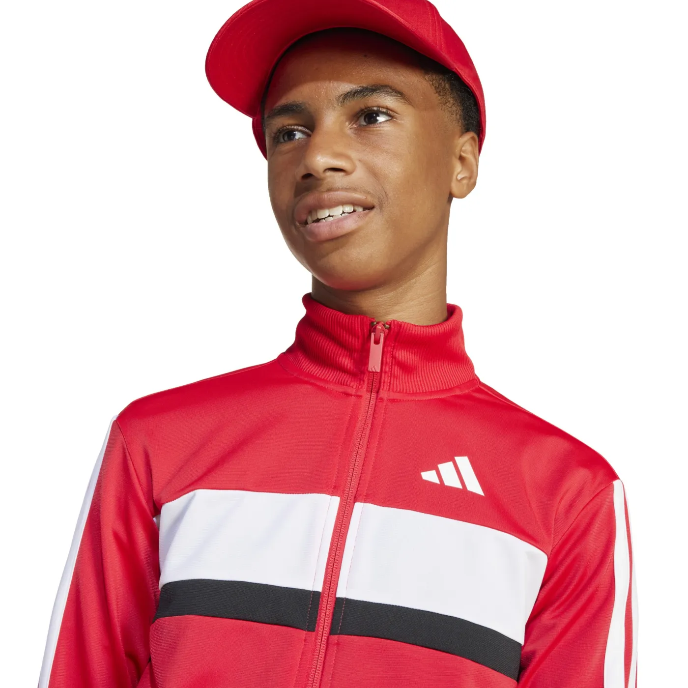 Seasonal Essentials Tiberio 3-Streifen Tricot Kids Trainingsanzug