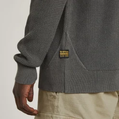 Serrated Strickpullover