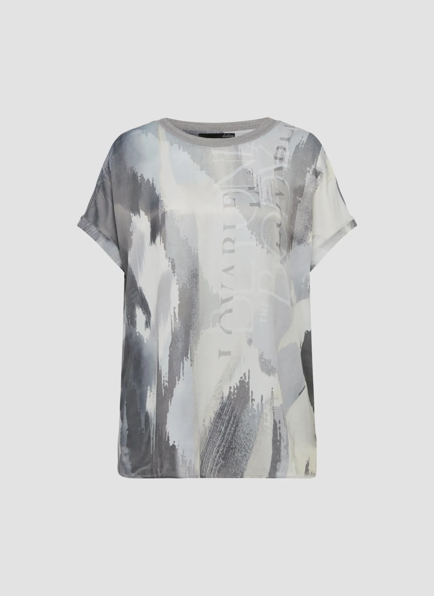 Shirt mit abstraktem Print