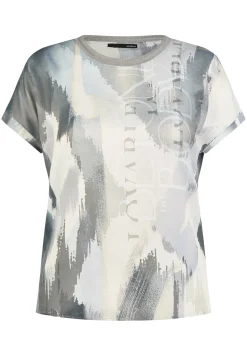 Shirt mit abstraktem Print