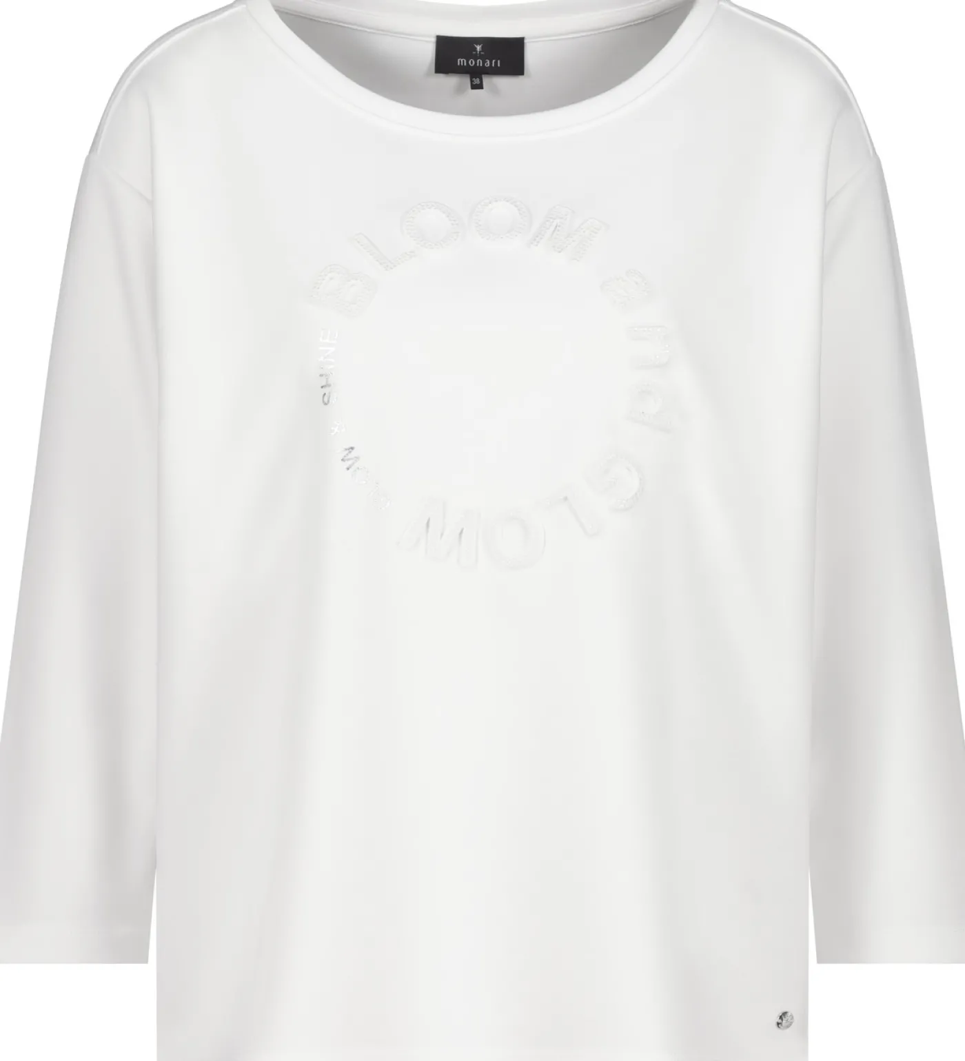 Shirt mit 3D-Emblem