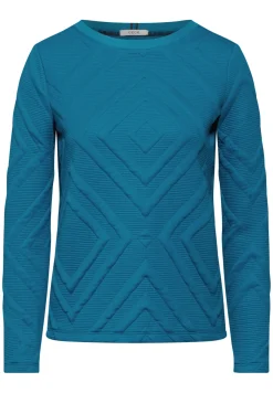 Shirt mit 3D Strukturmuster