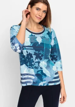 Shirt mit grafischen, stilisiertem Print