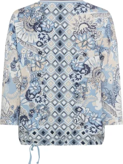 Shirt mit Panneaux-Print