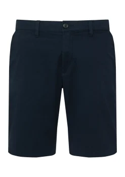 Shorts aus Baumwollstretch mit Waschung