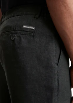 Shorts aus reinem Leinen