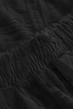 Shorts mit Frottee Muster