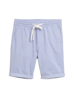 Shorts mit Gummibund aus Baumwolle