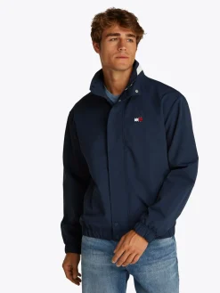 Signature Jacke mit Color Block Kragen