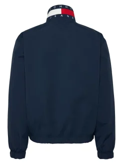 Signature Jacke mit Color Block Kragen