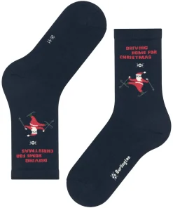 Skiing Santa Damen Socken
