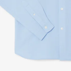 Slim Fit-Hemd aus Baumwollpiqué