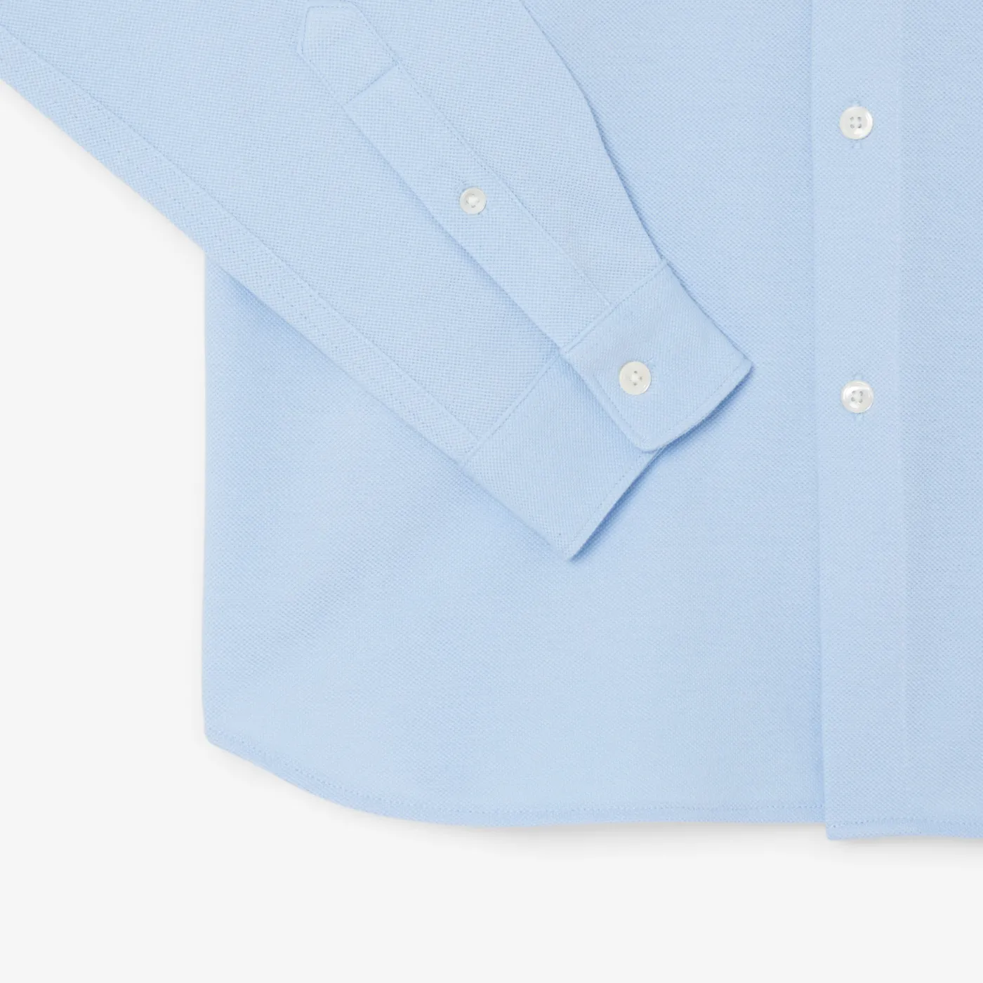 Slim Fit-Hemd aus Baumwollpiqué