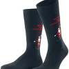 Snowboarding Santa Herren Socken