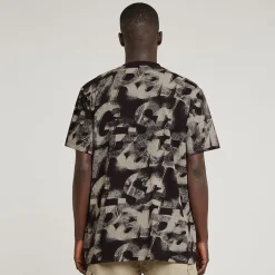 Sprayed Letters Loose T-Shirt