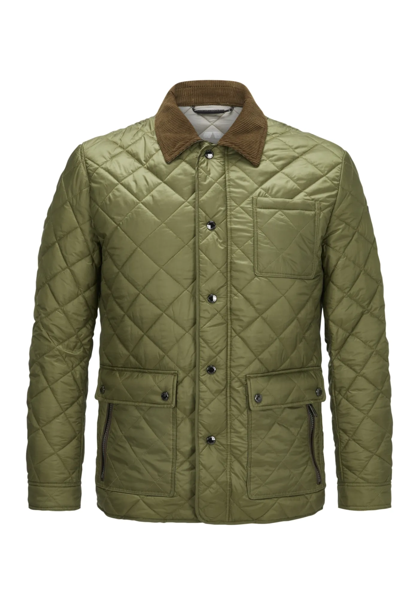 Steppjacke mit leicht tailliertem Schnitt