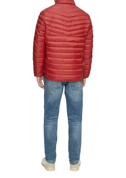 Steppjacke mit sportiven Kontrastdetails