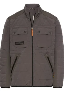 Steppjacke mit Stehkragen