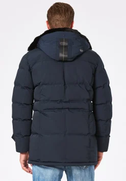 Steppparka mit Kapuze