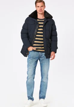 Steppparka mit Kapuze