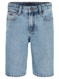 Straight Leg Jeansshorts