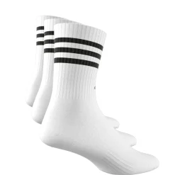 3-Streifen Cushioned Crew Socken, 3 Paar