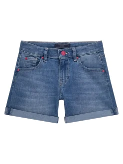 Stretch Denim Shorts