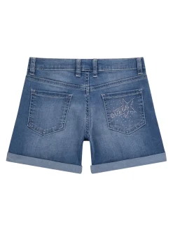 Stretch Denim Shorts